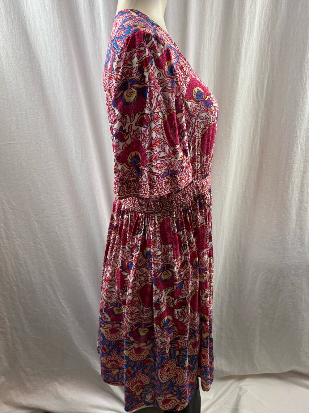 ba&sh Valia Dress Fushia L - Picture 5 of 10